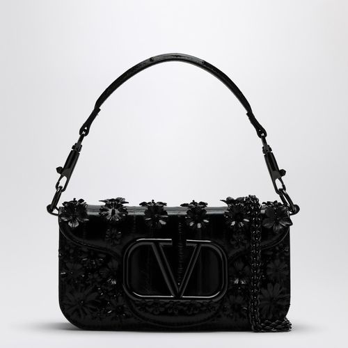 Kleine Tasche Locò mit Blumen-Applikation - Valentino Garavani - Modalova