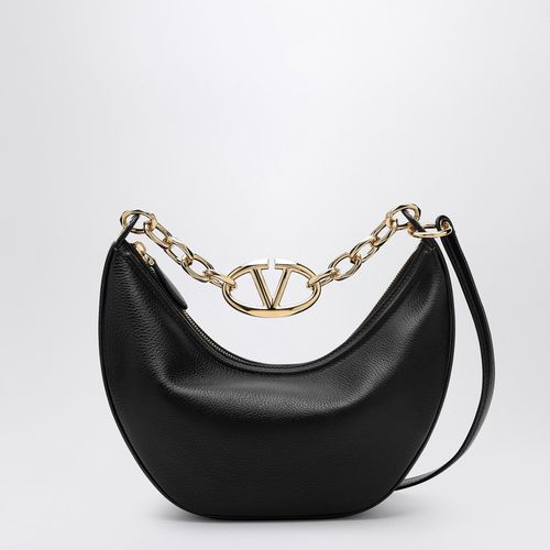 Borsa hobo piccola Vlogo Moon nera - Valentino Garavani - Modalova