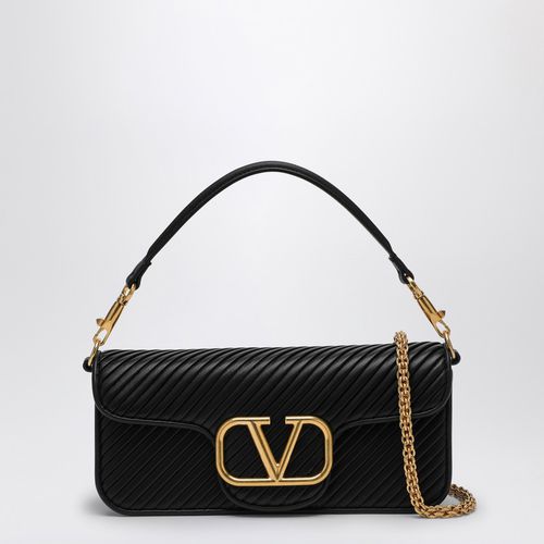 Locò shoulder bag in pleated nappa leather - Valentino Garavani - Modalova