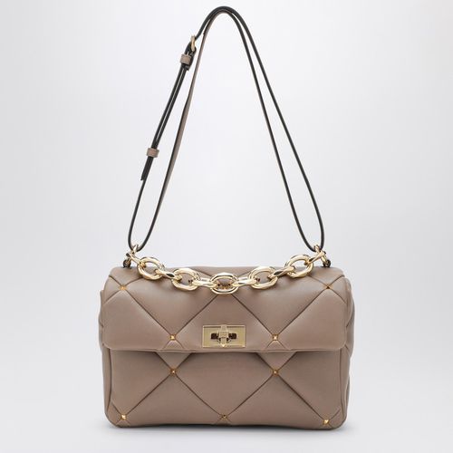 Borsa Rockstud Spike color argilla - Valentino Garavani - Modalova