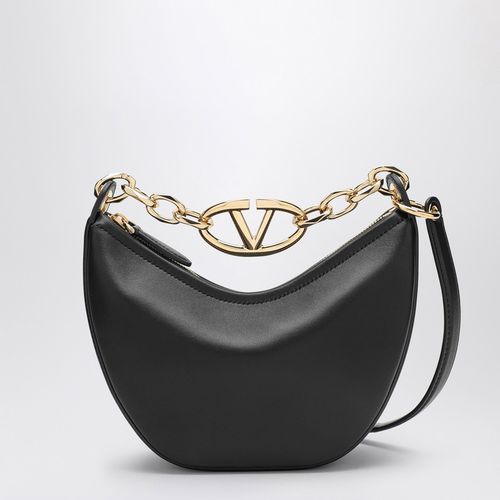 Borsa hobo mini Vlogo Moon nera - Valentino Garavani - Modalova