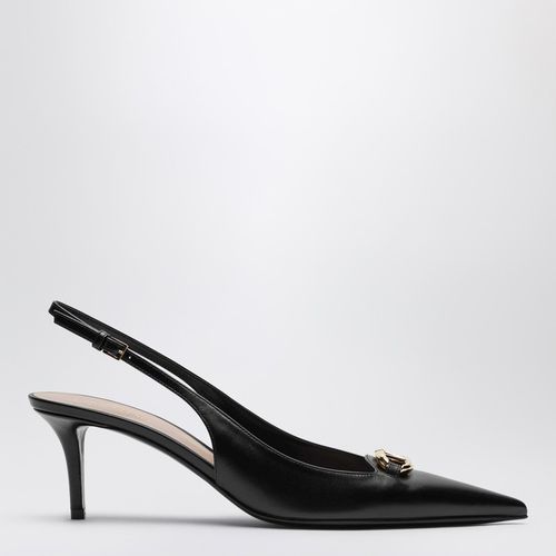 Slingback VLogo The Bold Edition calfskin pumps - Valentino Garavani - Modalova