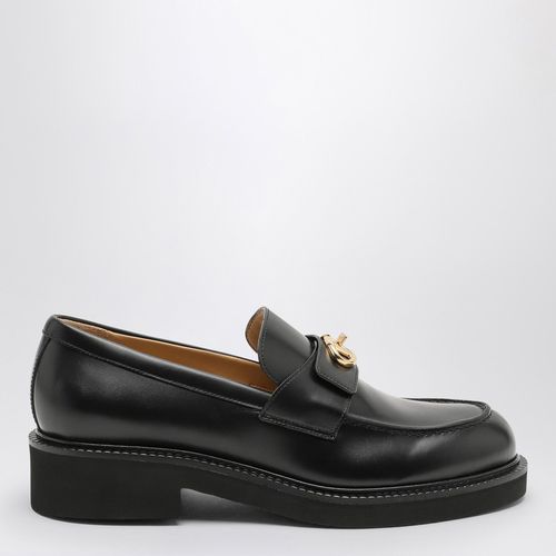 VLogo Locker black calfskin loafer - Valentino Garavani - Modalova