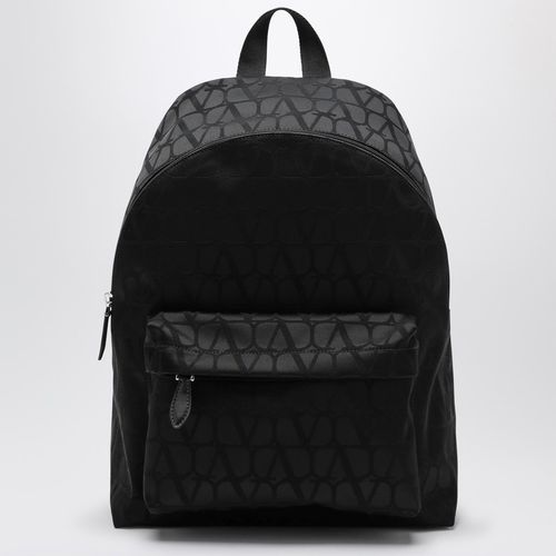 Schwarzer Rucksack aus Funktionsgewebe Toile Iconographe - Valentino Garavani - Modalova