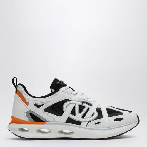 Sneaker Vlogo Easyjog bianca/nera/arancione - Valentino Garavani - Modalova