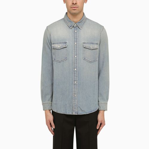 Light blue denim shirt - Saint Laurent - Modalova