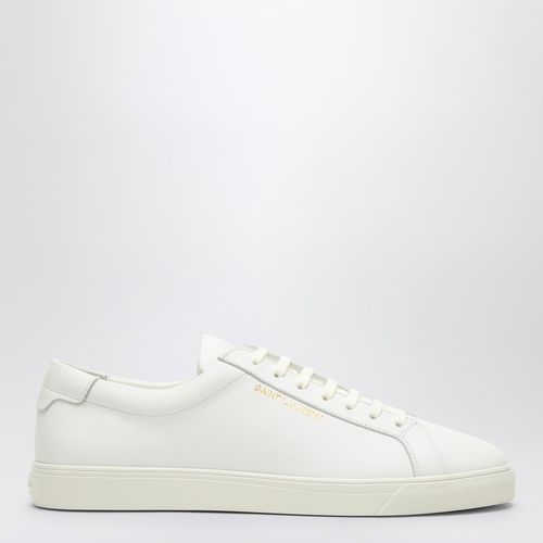 Andy white leather trainer - Saint Laurent - Modalova