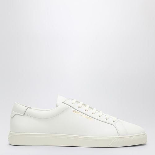 Andy white leather trainer - Saint Laurent - Modalova