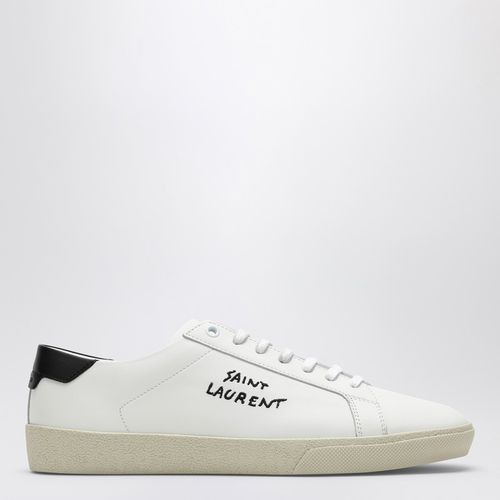 Flacher weißer Sneakers SL/06 - Saint Laurent - Modalova