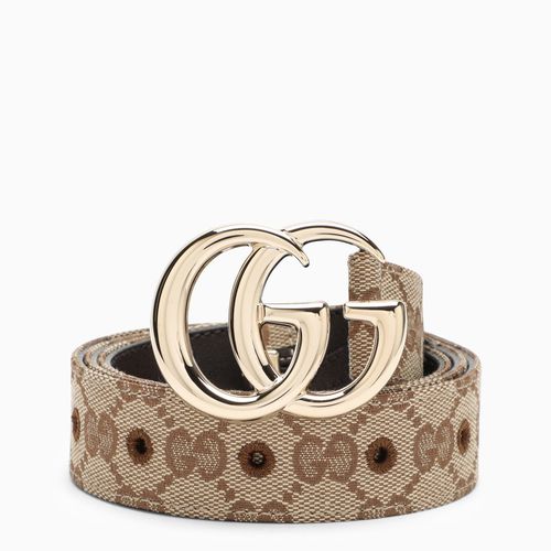 Cintura sottile GG Marmont in GG Supreme - GUCCI - Modalova