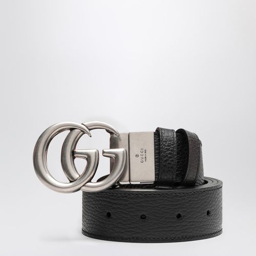 Black GG Marmont reversible belt - GUCCI - Modalova