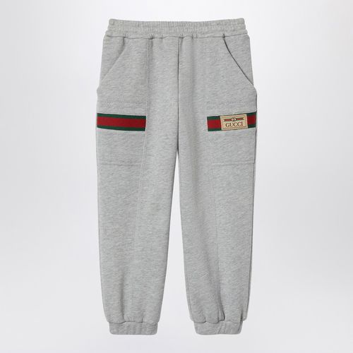 Graue Jogginghose aus Baumwolle - GUCCI - Modalova