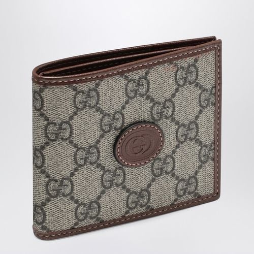 GG jacquard fabric bi-fold wallet - GUCCI - Modalova