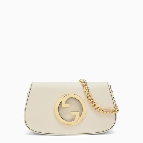 Borsa Blondie bianca in pelle - GUCCI - Modalova