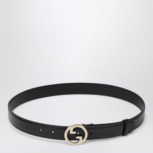 Gucci Blondie black leather belt - GUCCI - Modalova