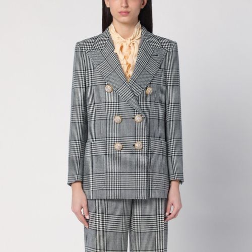 Houndstooth double-breasted jacket - Valentino - Modalova