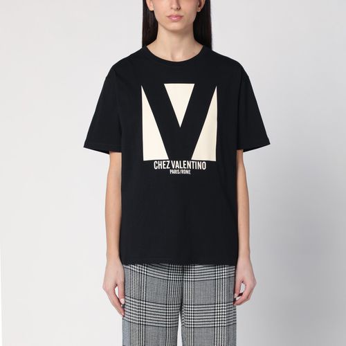 T-shirt with Chez print - Valentino - Modalova