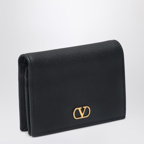 Signature leather VLogo wallet - Valentino Garavani - Modalova