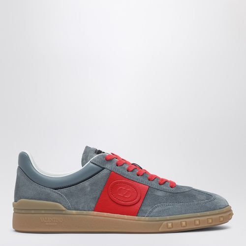 Gray/Red Upvillage Low Top Sneaker - Valentino Garavani - Modalova