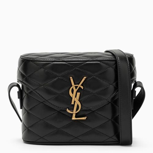 Gesteppte Box Bag June aus Leder - Saint Laurent - Modalova