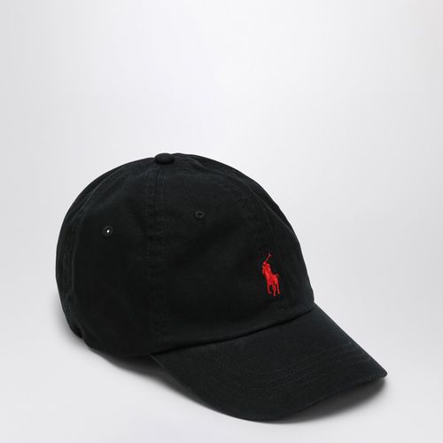 Black cotton hat with logo - Polo Ralph Lauren - Modalova