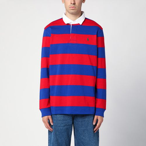 Blue striped long-sleeved polo shirt - Polo Ralph Lauren - Modalova