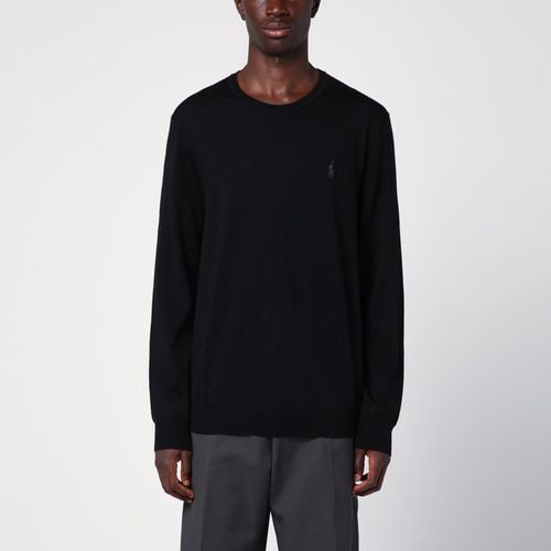 Black wool crew-neck jumper - Polo Ralph Lauren - Modalova