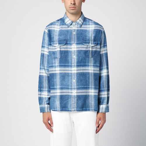 Indigo check denim casual shirt - Polo Ralph Lauren - Modalova