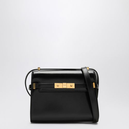 Borsa mini Manhattan nera in pelle - Saint Laurent - Modalova