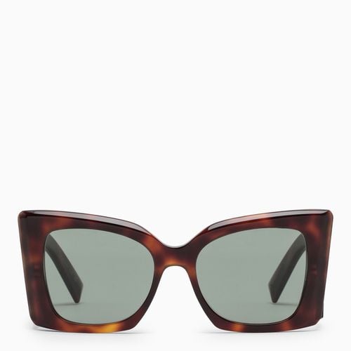 SL M119 Blaze Sonnenbrille aus Schildpatt - Saint Laurent - Modalova