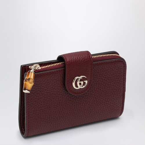 Medium wallet GG Marmont Rosso Ancora - GUCCI - Modalova