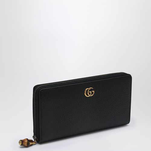 Zip around wallet with bamboo detail - GUCCI - Modalova