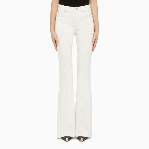 Ivory flared jeans - Alexander McQueen - Modalova