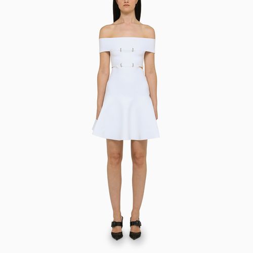 White short dress with cut out - Alexander McQueen - Modalova