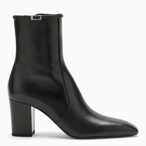 Black leather ankle boot - Saint Laurent - Modalova