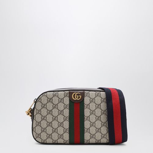 Borsa piccola a tracolla Ophidia GG ebano - GUCCI - Modalova