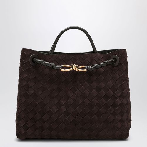 Andiamo Fondant medium bag in suede - Bottega Veneta - Modalova