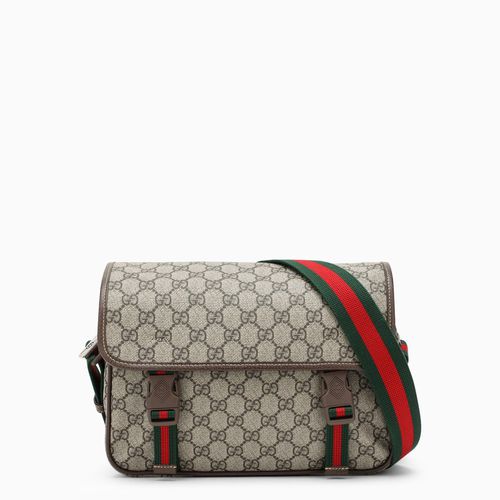 Beige shoulder bag in GG Supreme - GUCCI - Modalova