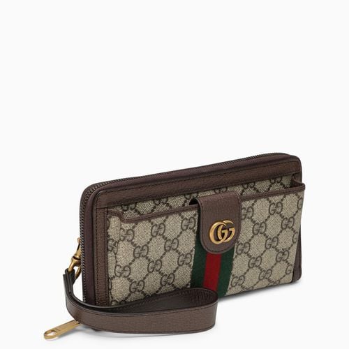 Beigefarbenes Portemonnaie Ophidia GG - GUCCI - Modalova