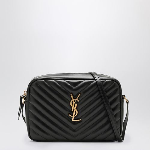 Borsa Lou nera in pelle trapuntata - Saint Laurent - Modalova