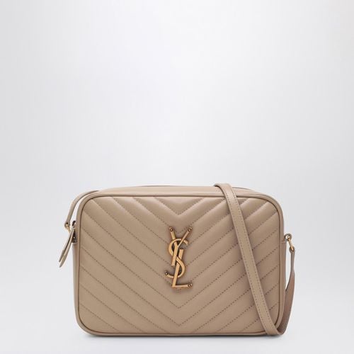 Borsa Lou beige in pelle trapuntata - Saint Laurent - Modalova