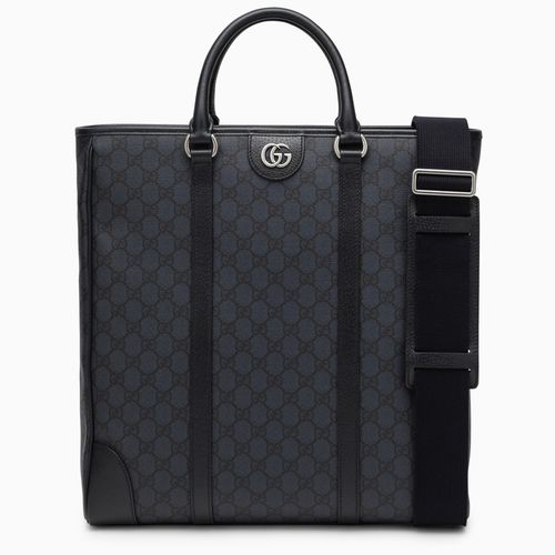 Borsa Shopping media Ophidia GG blu - GUCCI - Modalova