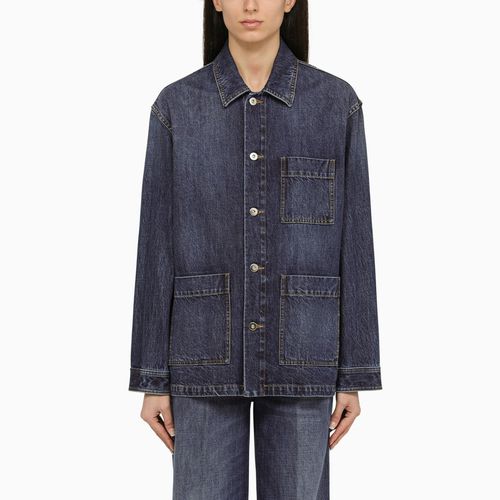 Medium-blue denim jacket - Bottega Veneta - Modalova