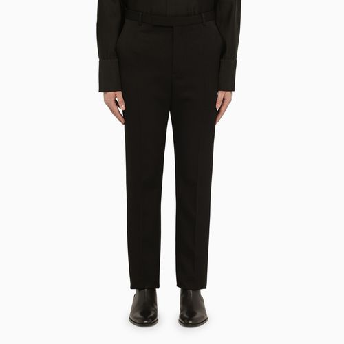 Black wool trousers - Saint Laurent - Modalova