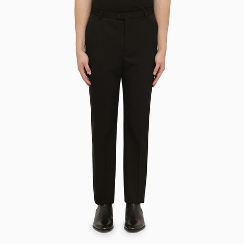 Black wool trousers - Saint Laurent - Modalova