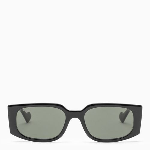 Eckige Sonnenbrille schwarz - GUCCI - Modalova