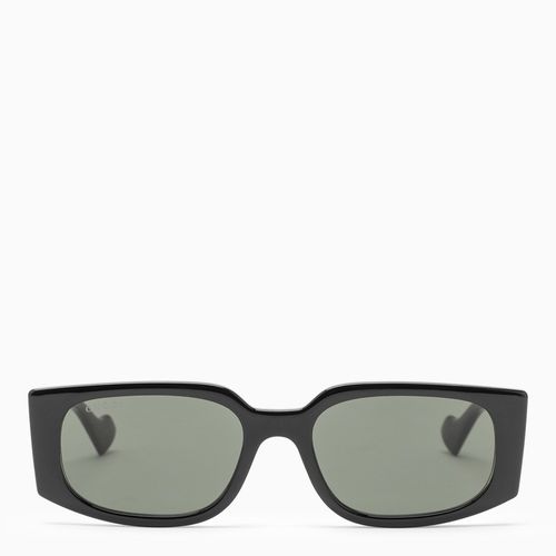 Rectangular black sunglasses - GUCCI - Modalova