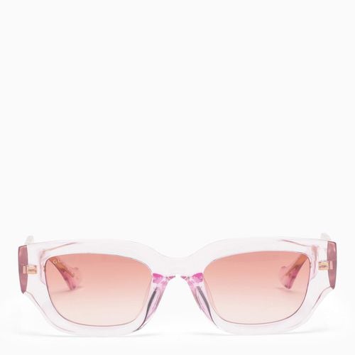 Eckige Sonnenbrille /transparent - GUCCI - Modalova