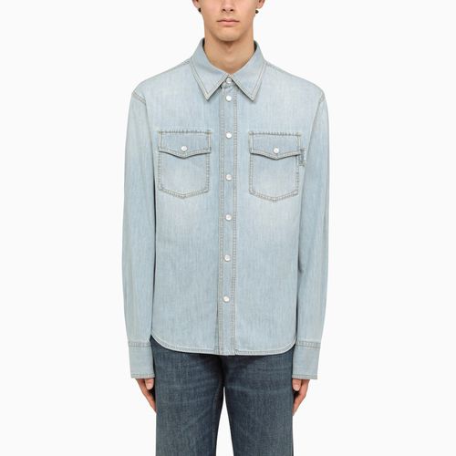 Blue denim shirt - Bottega Veneta - Modalova