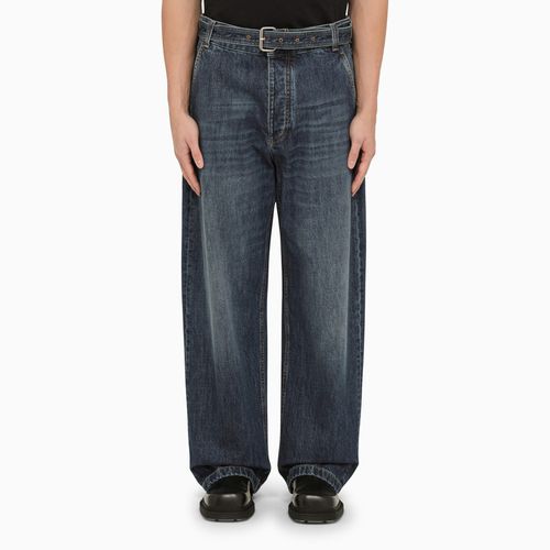 Blue straight denim jeans - Bottega Veneta - Modalova